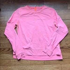 Lululemon Neon Pink Pullover- Size 6